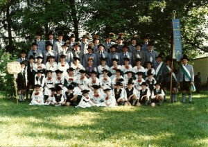 Gruppenfoto aus dem Jahr 1991